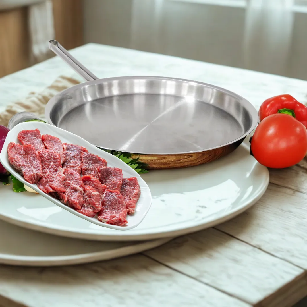 Plancha Asadora | Cocina Saludable de Acero Inoxidable Quirúrgico ISALUE